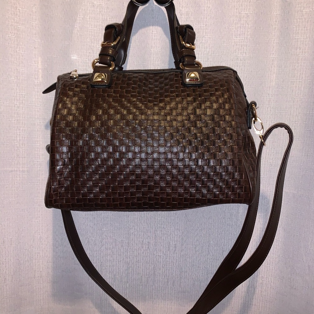 NWT Barrel brown Handbag